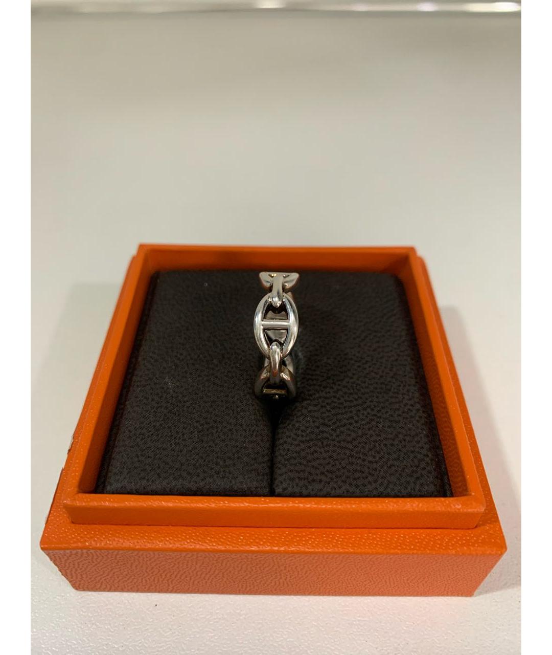 HERMES Серебряное серебряное кольцо, фото 4