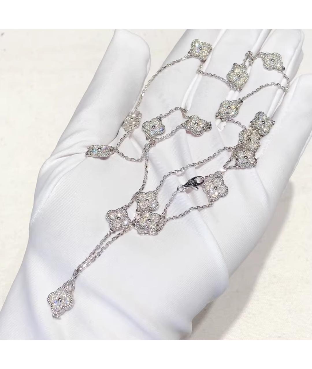 VAN CLEEF & ARPELS Колье из белого золота, фото 5