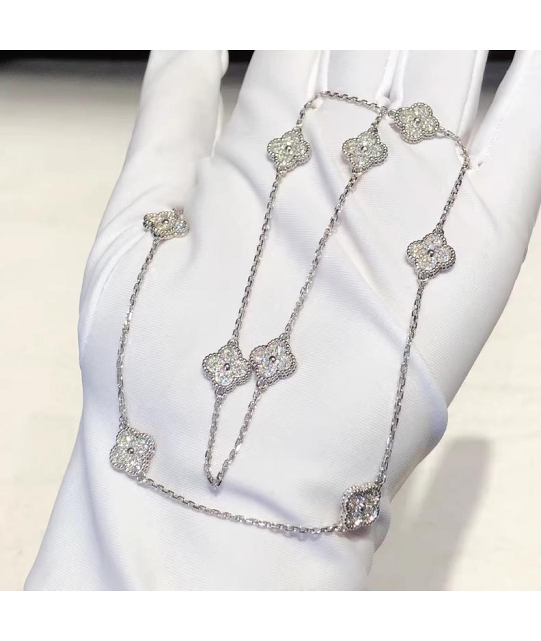 VAN CLEEF & ARPELS Колье из белого золота, фото 4