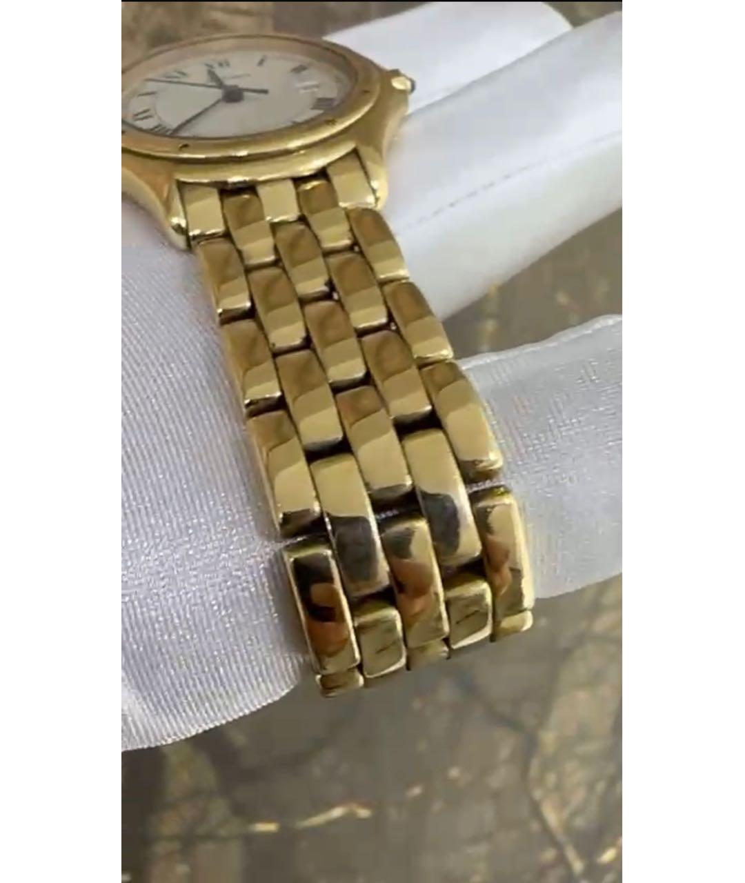 CARTIER Золотые часы из желтого золота, фото 3