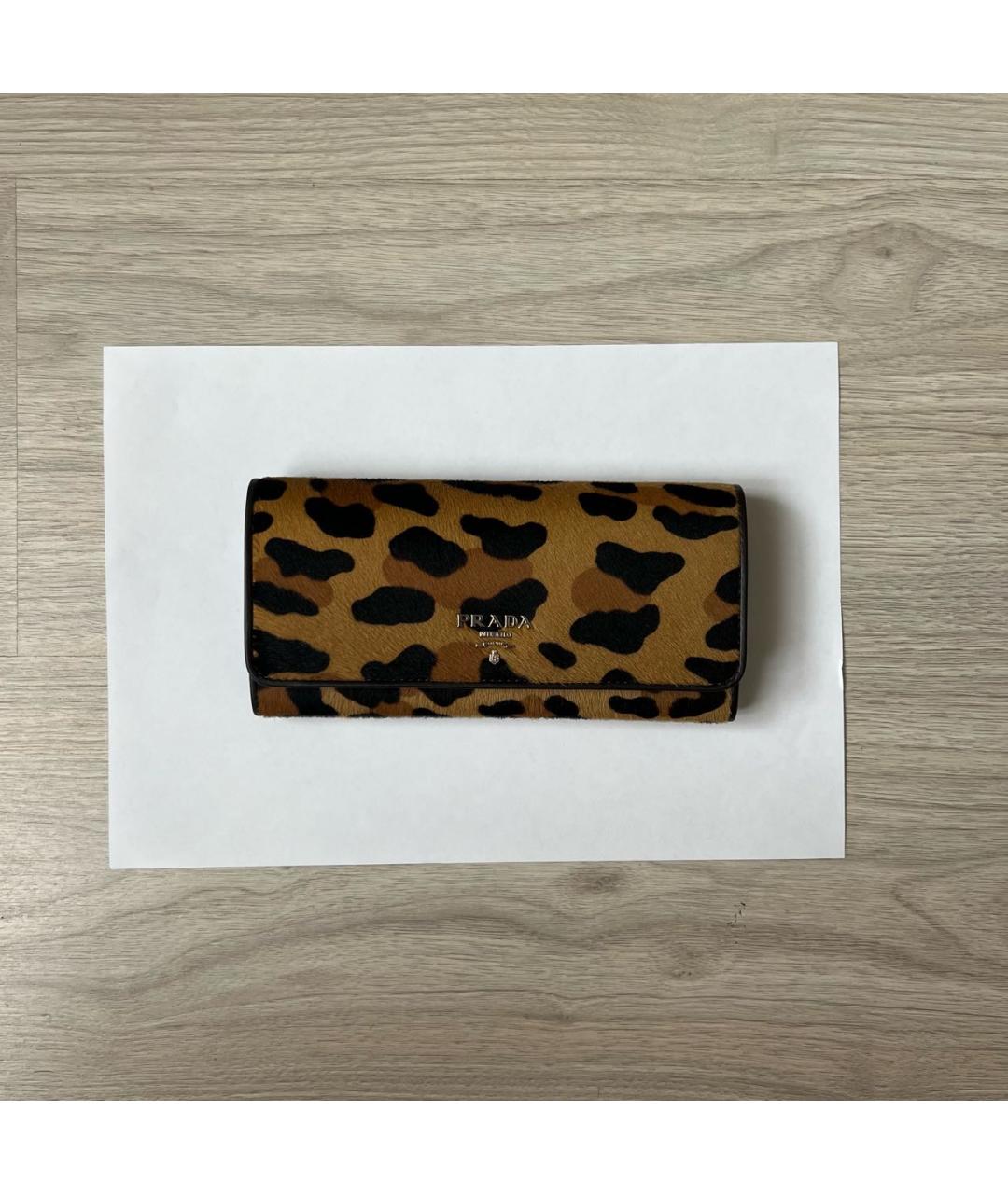 PRADA Коричневый кошелек, фото 9