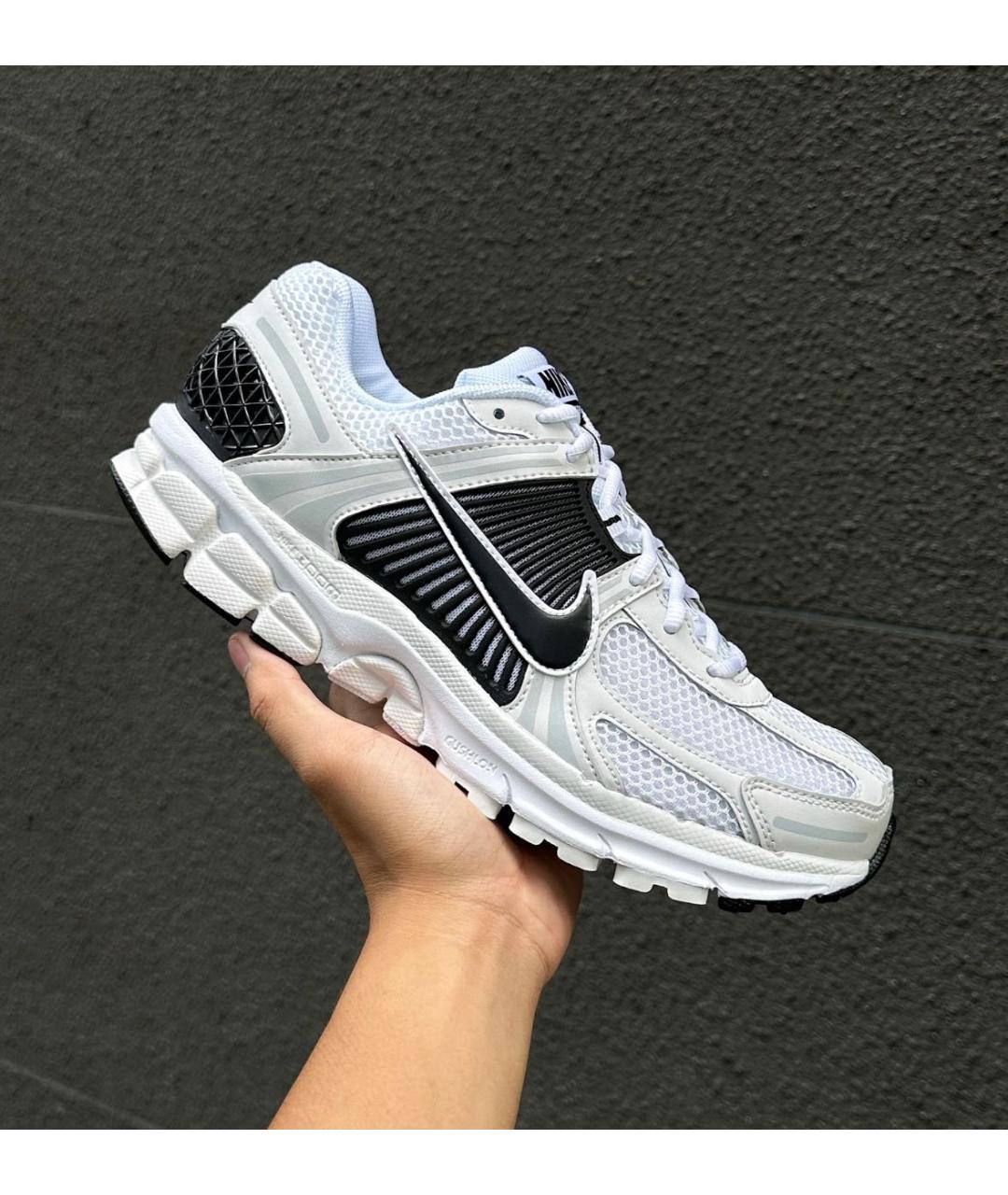 NIKE Белые текстильные низкие кроссовки / кеды, фото 7