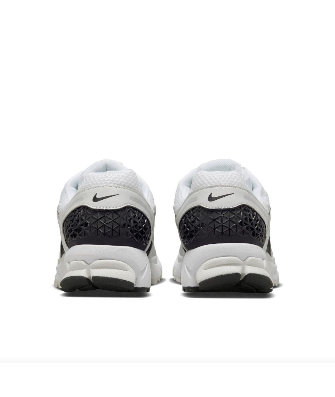 NIKE Белые текстильные низкие кроссовки / кеды, фото 4