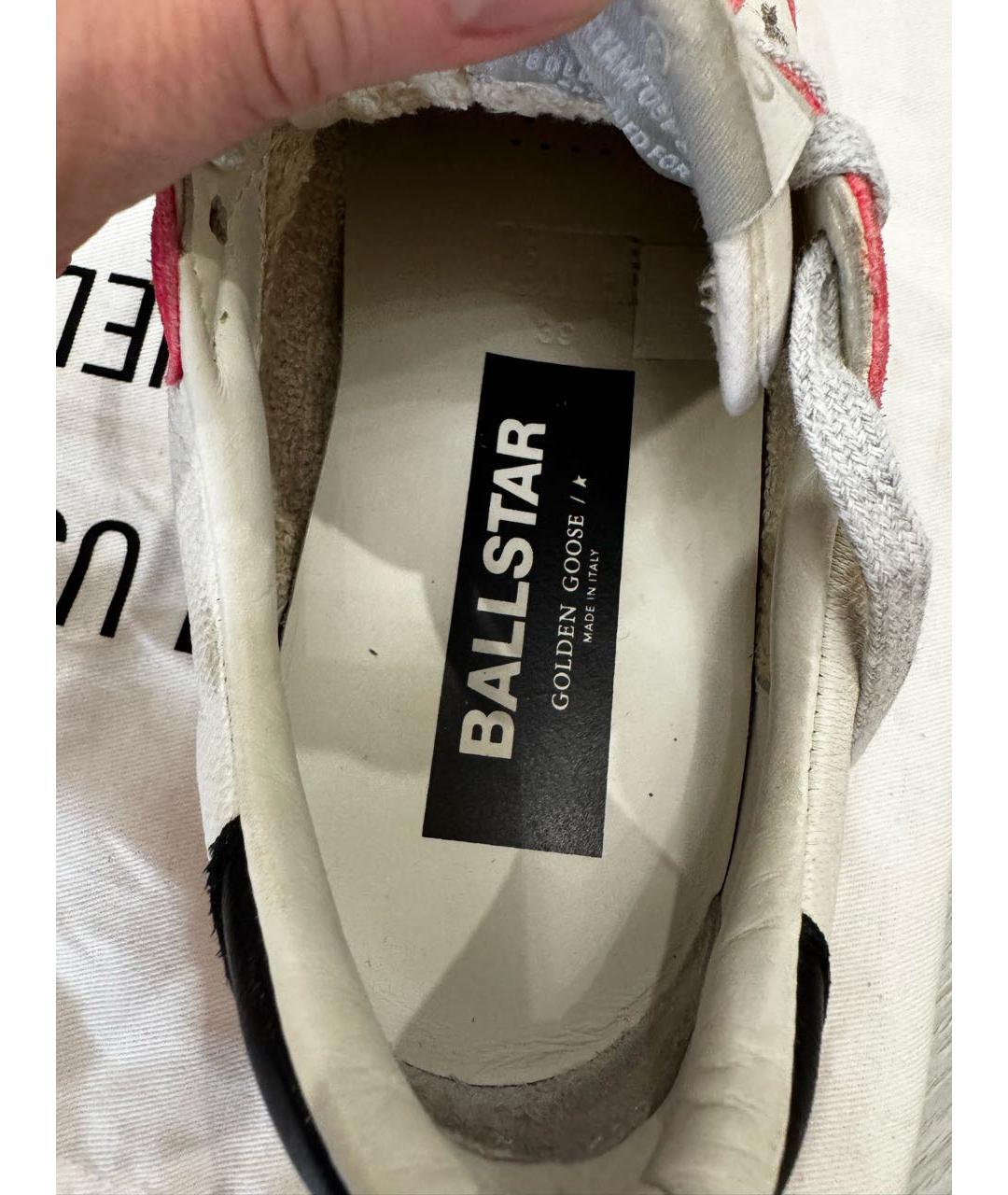 GOLDEN GOOSE DELUXE BRAND Розовые замшевые кеды, фото 4