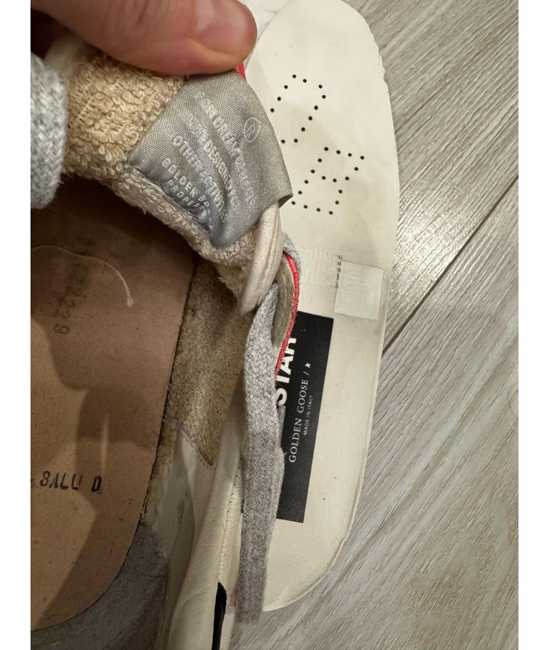 GOLDEN GOOSE DELUXE BRAND Розовые замшевые кеды, фото 5