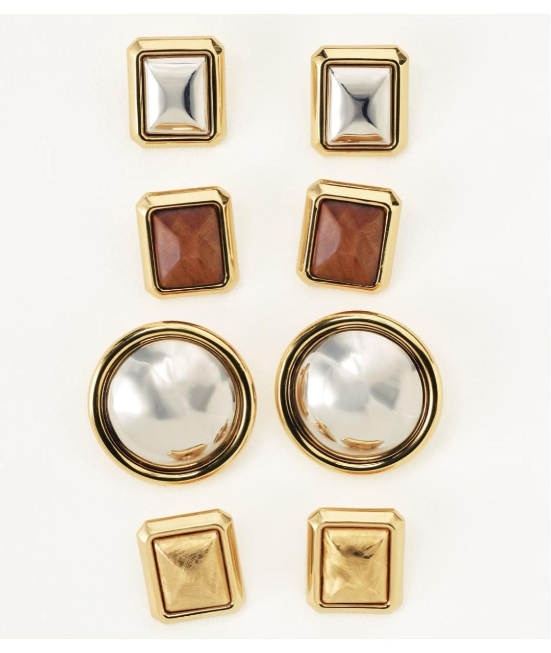 JACQUEMUS Серебряные латунные серьги, фото 4