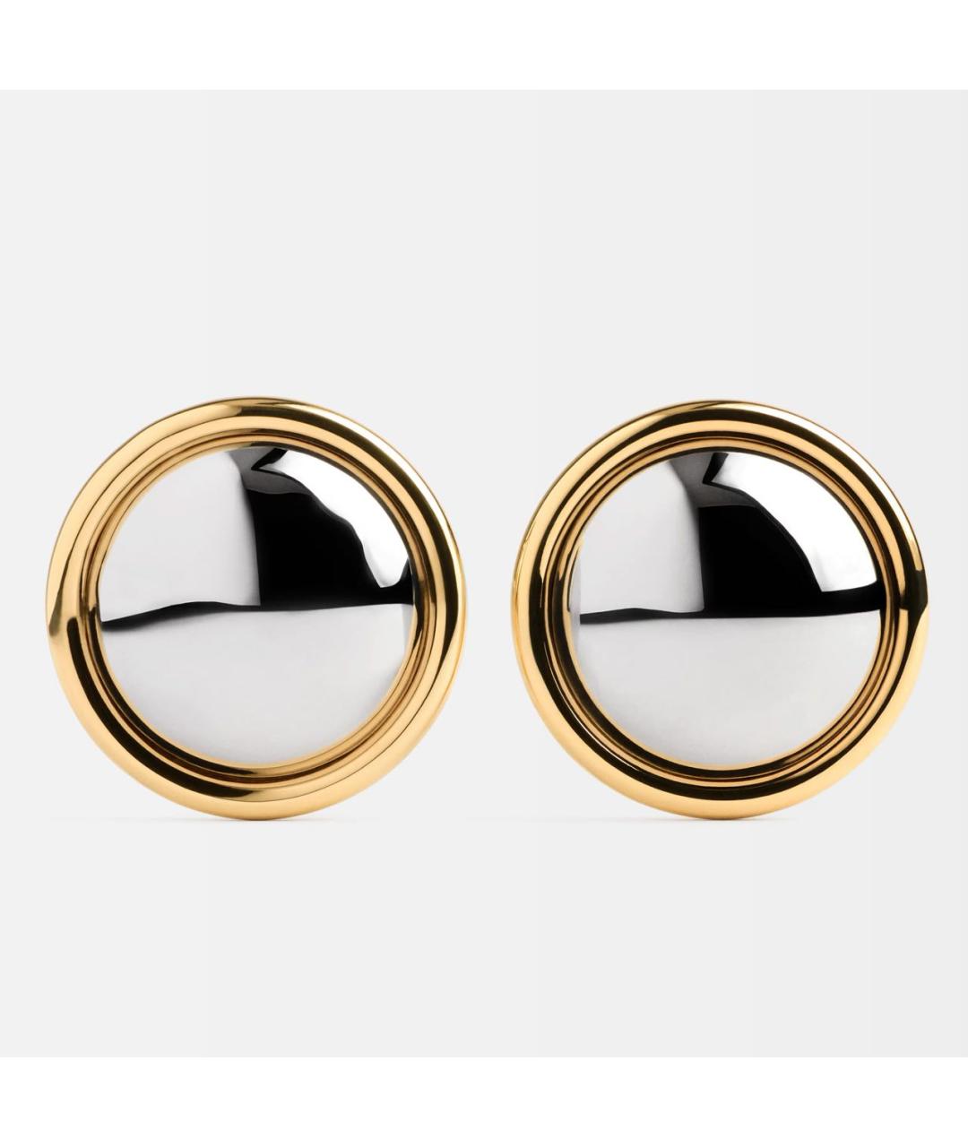 JACQUEMUS Серебряные латунные серьги, фото 8