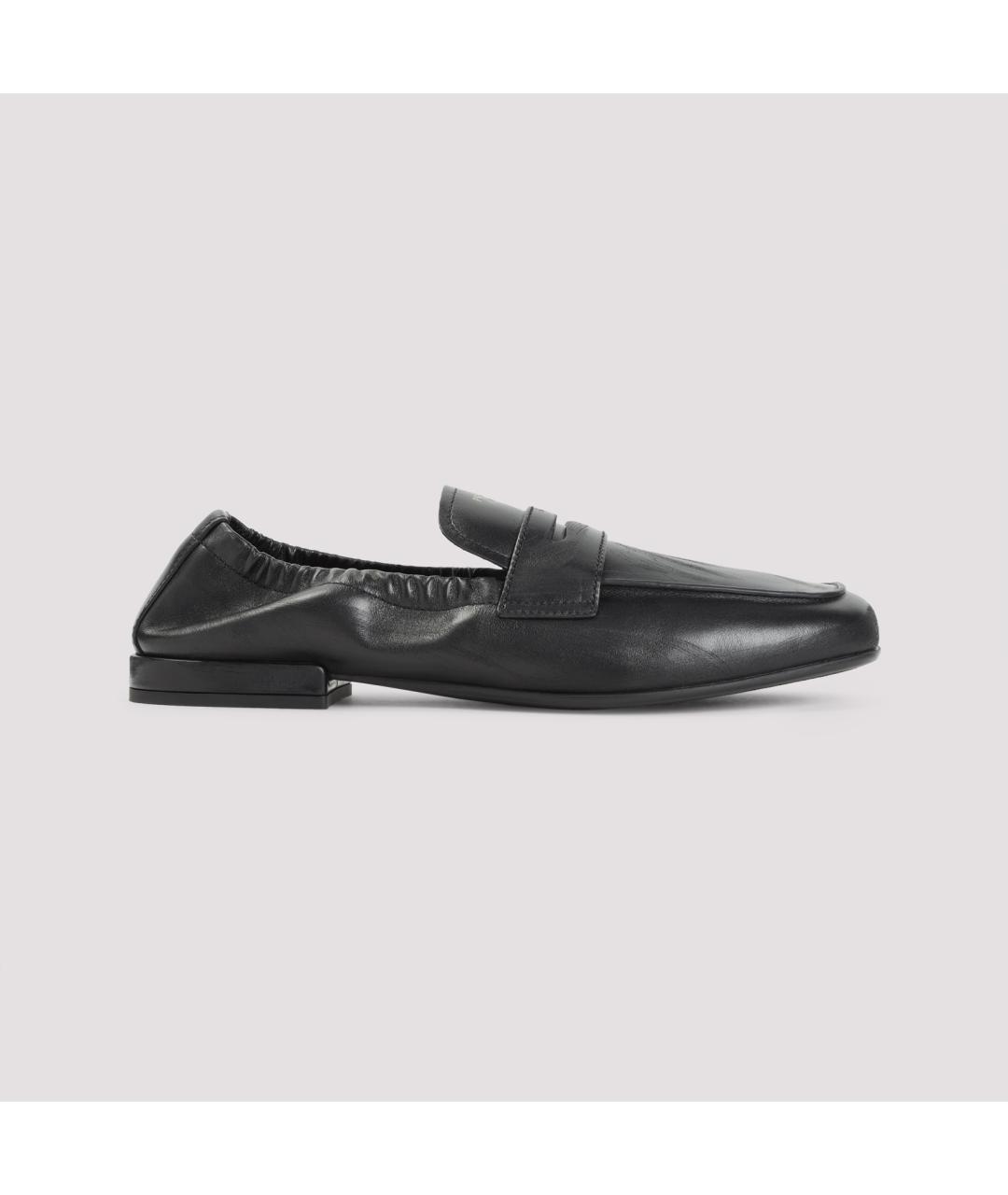 PRADA Черные кожаные лоферы, фото 2