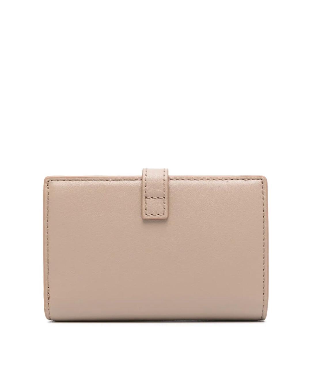 FURLA Бежевый кожаный кошелек, фото 2