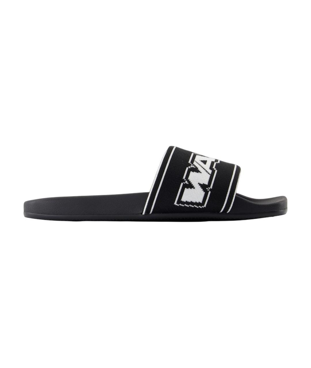 ALEXANDER WANG Черные шлепанцы, фото 1