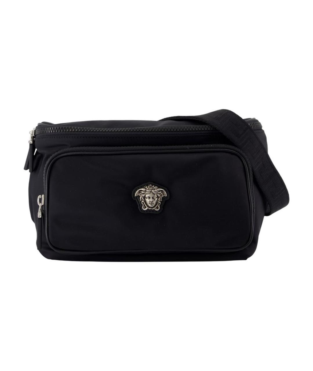 VERSACE Черная сумка на плечо, фото 1