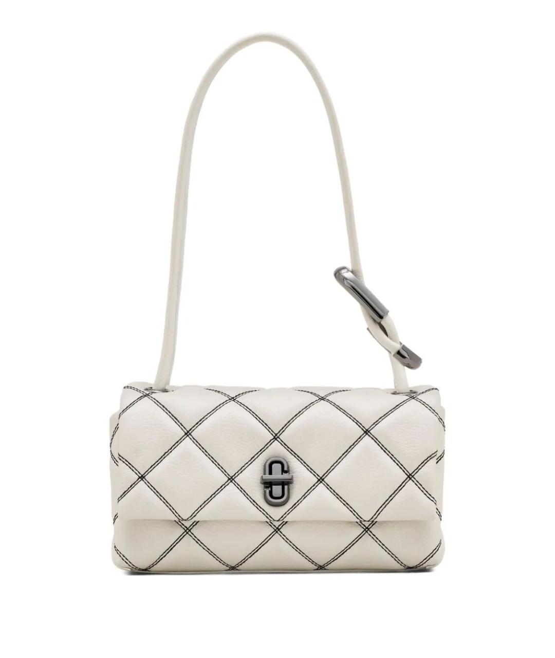 MARC JACOBS Белая кожаная сумка через плечо, фото 1