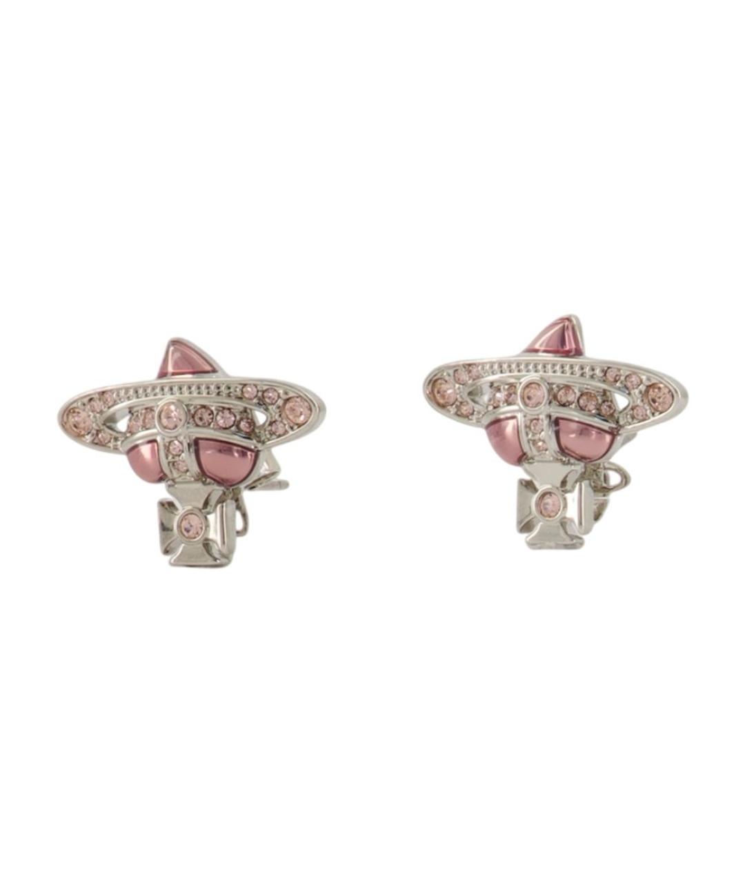 VIVIENNE WESTWOOD Серебряные металлические серьги, фото 2
