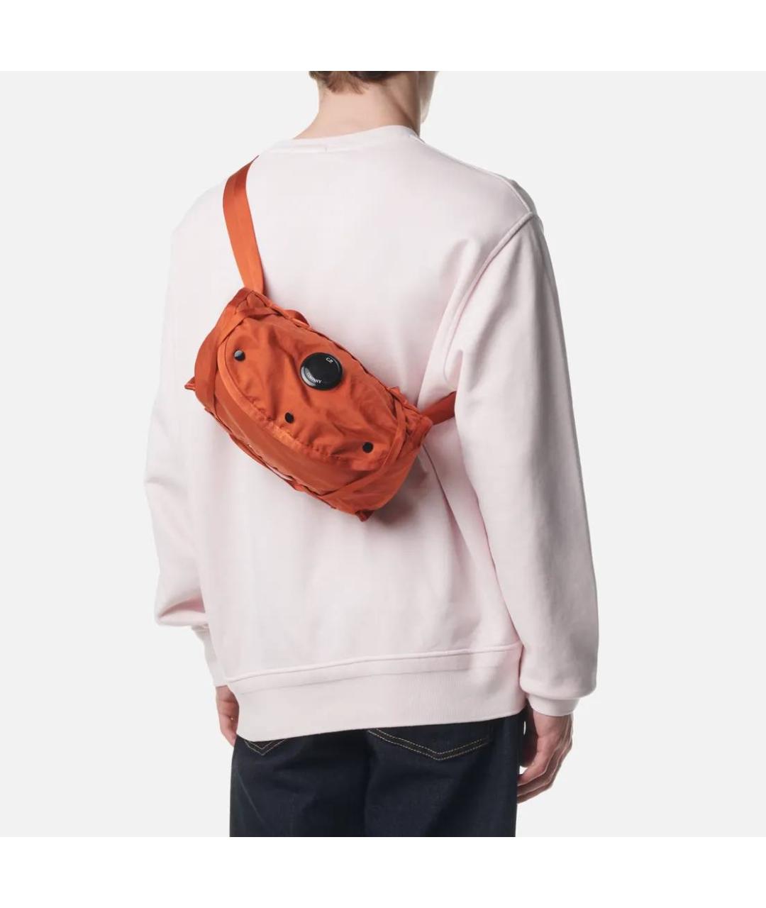 CP COMPANY Оранжевая сумка на плечо, фото 6