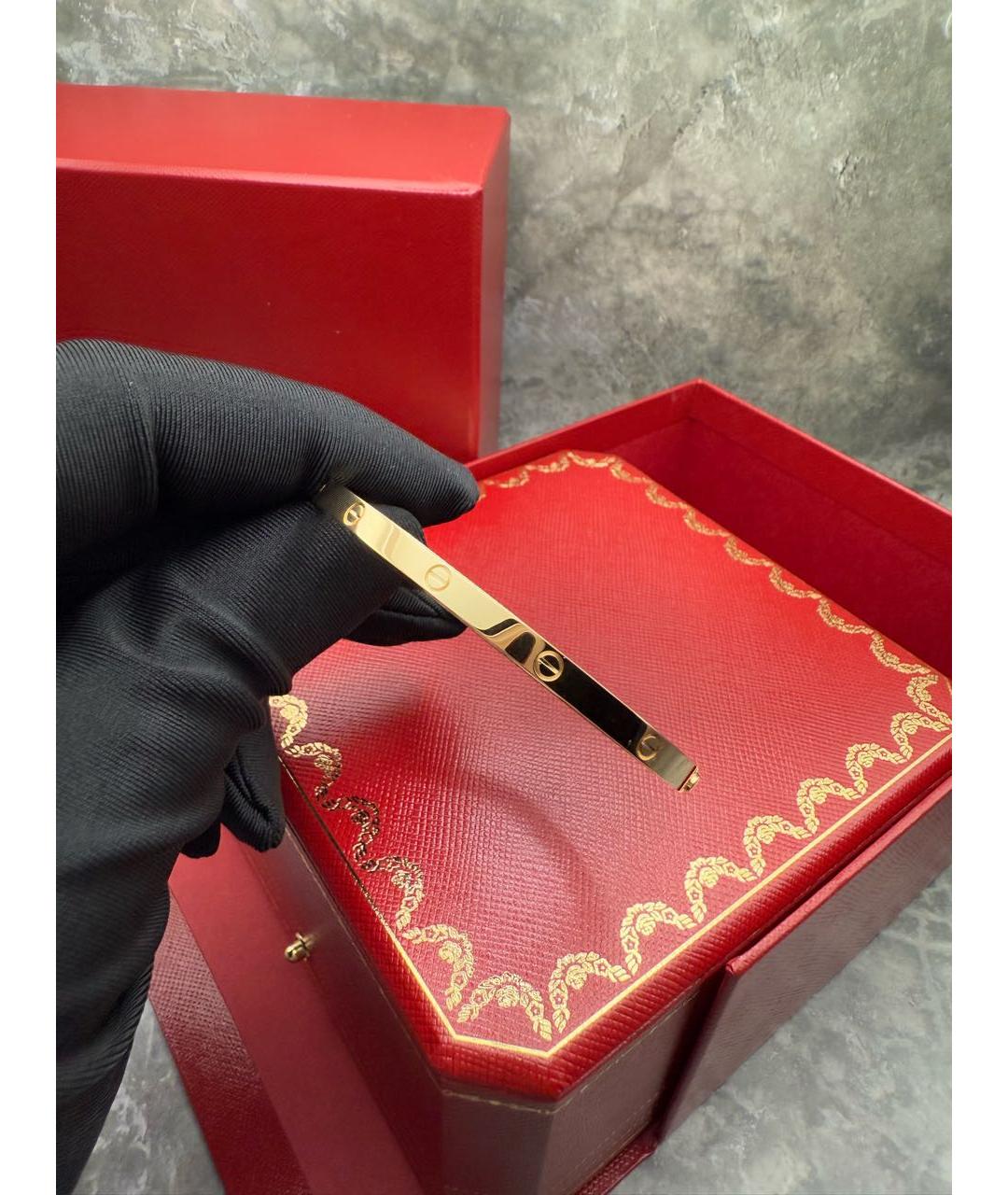 CARTIER Золотой браслет из желтого золота, фото 7