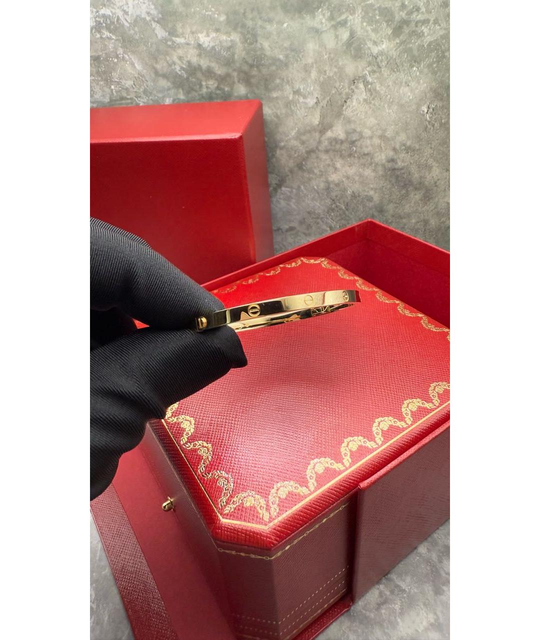 CARTIER Золотой браслет из желтого золота, фото 6