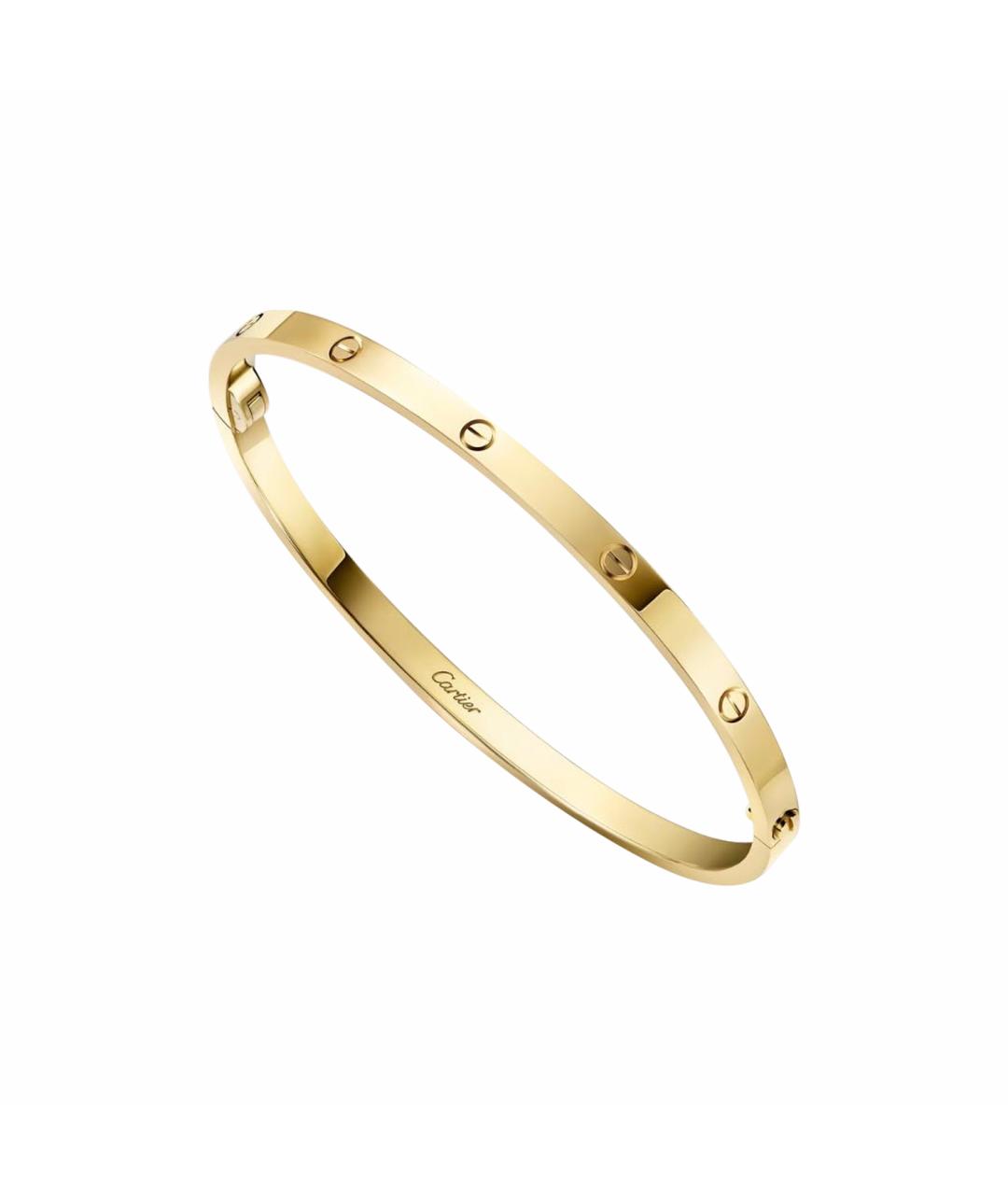 CARTIER Золотой браслет из желтого золота, фото 1