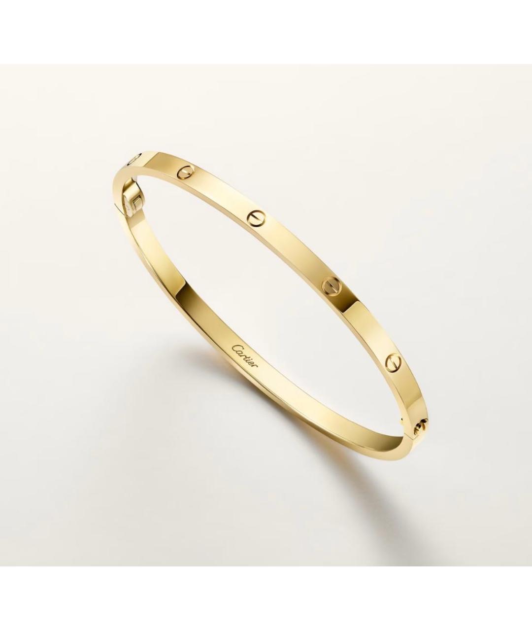 CARTIER Золотой браслет из желтого золота, фото 9