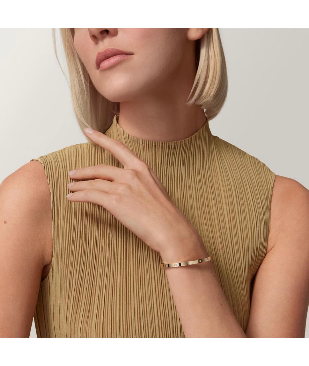 CARTIER Золотой браслет из желтого золота, фото 8