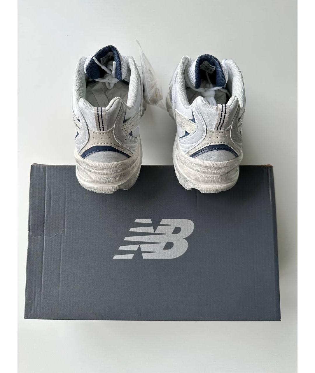 NEW BALANCE Белые низкие кроссовки / кеды, фото 4