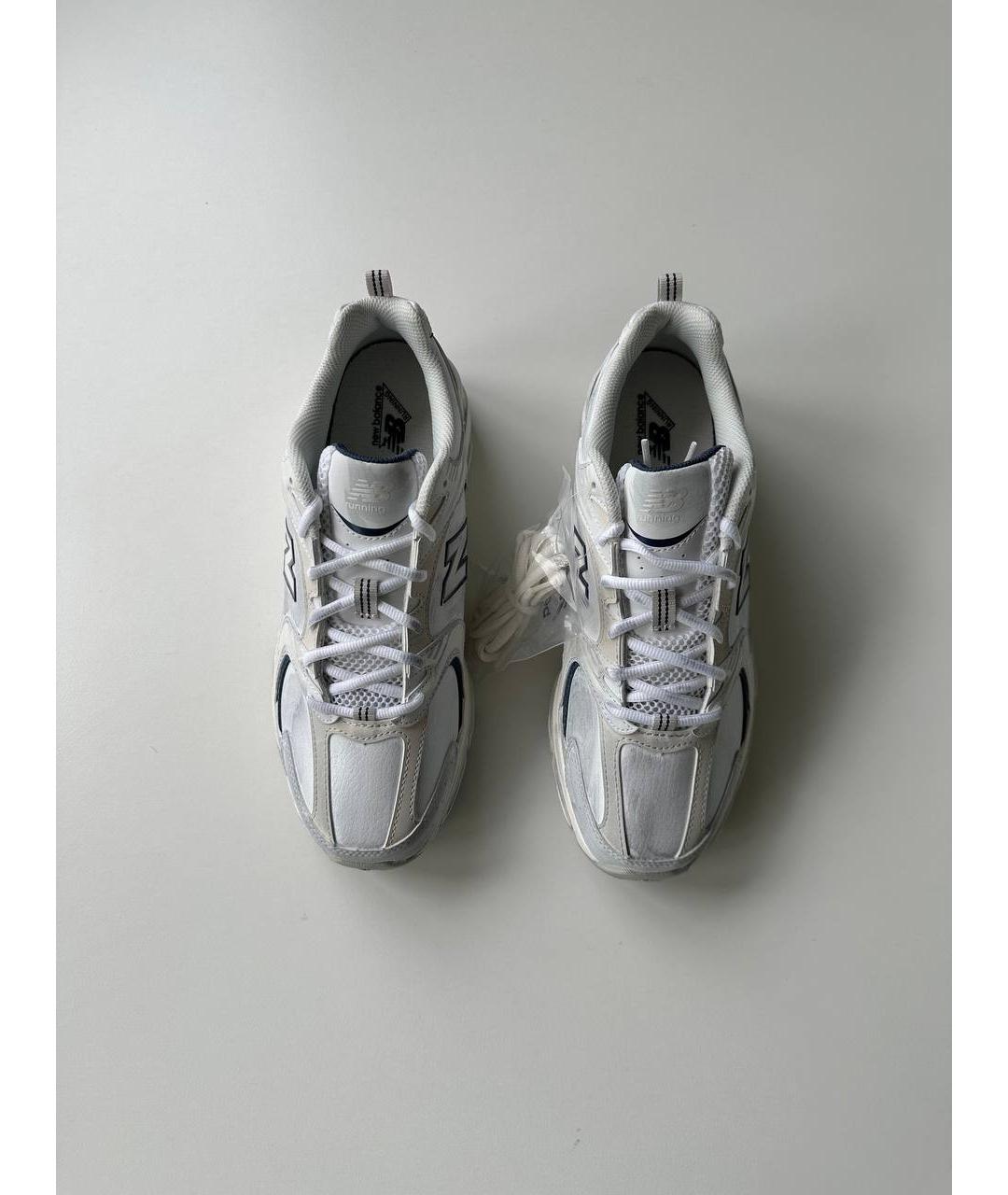 NEW BALANCE Белые низкие кроссовки / кеды, фото 2