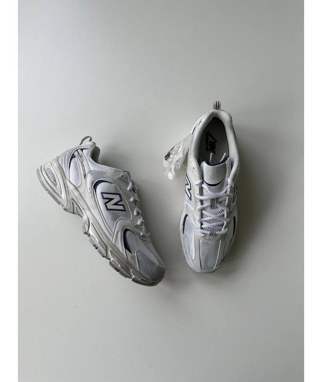 NEW BALANCE Белые низкие кроссовки / кеды, фото 6