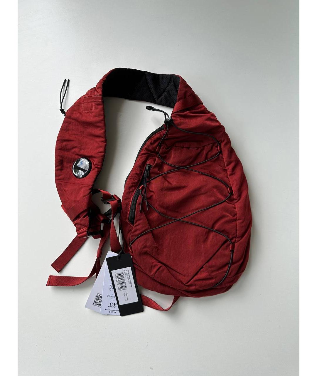 CP COMPANY Красная сумка на плечо, фото 8