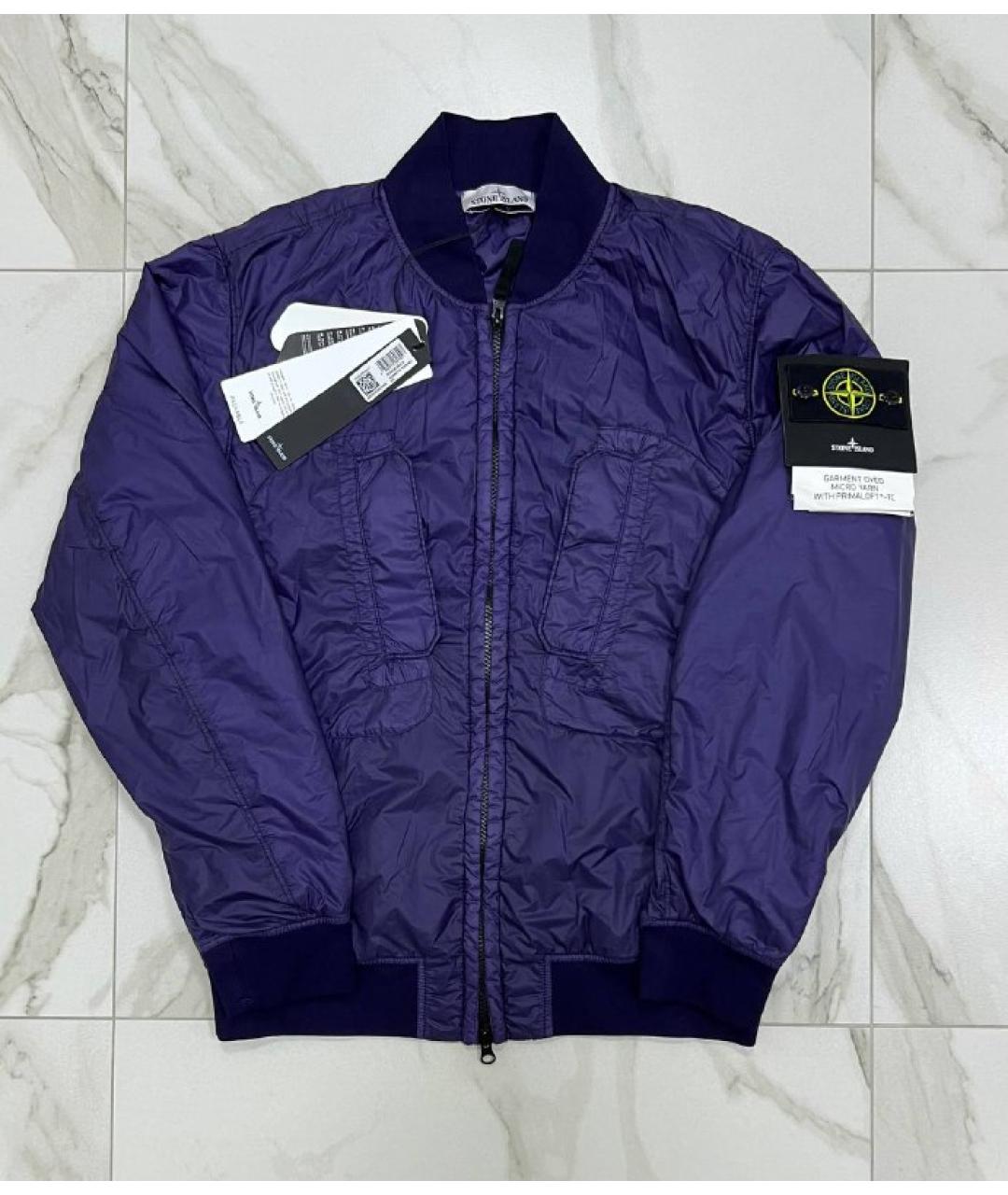 STONE ISLAND Фиолетовая куртка, фото 9