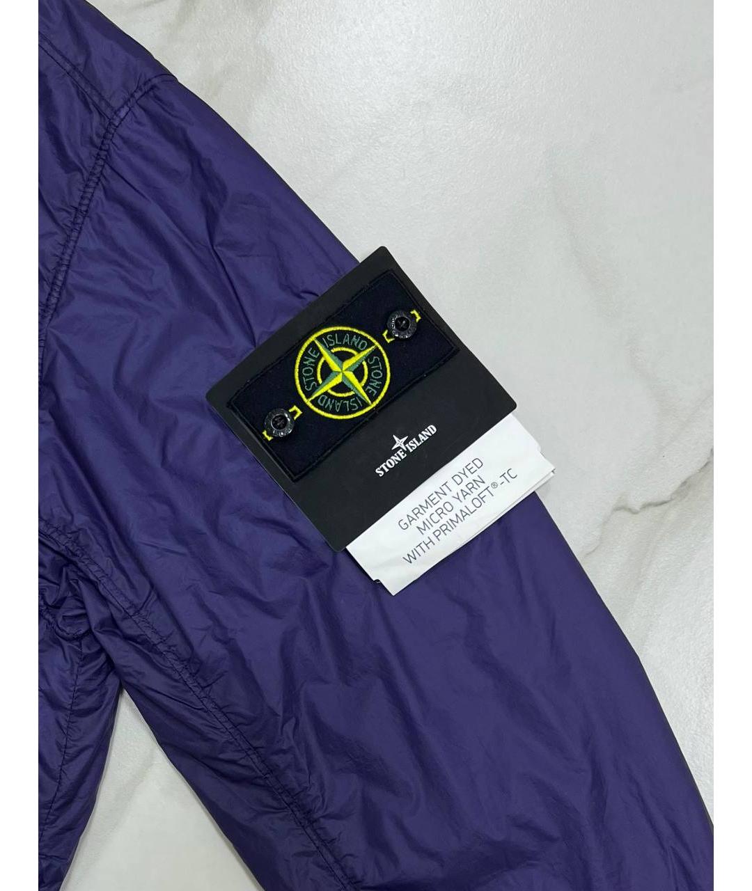 STONE ISLAND Фиолетовая куртка, фото 3
