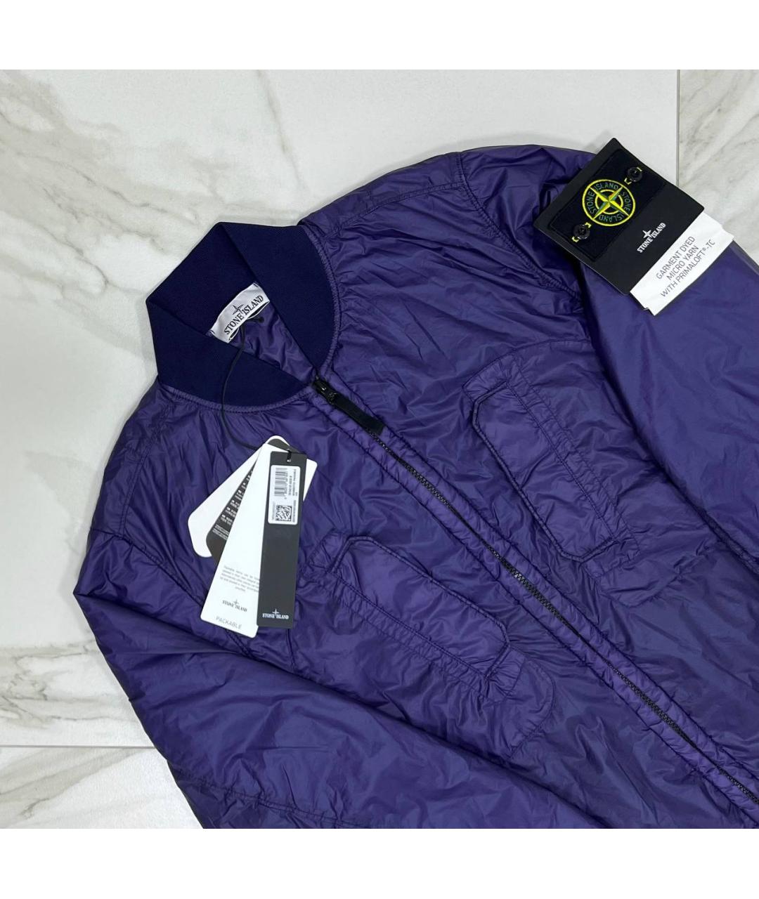 STONE ISLAND Фиолетовая куртка, фото 2