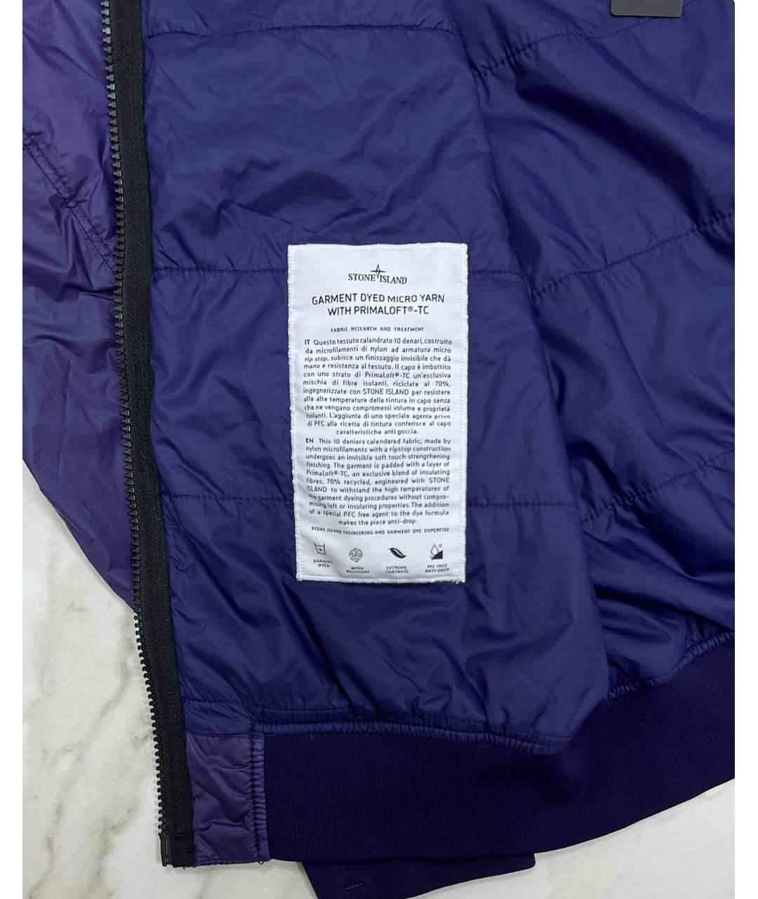 STONE ISLAND Фиолетовая куртка, фото 6
