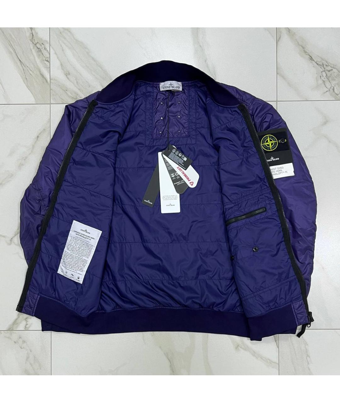 STONE ISLAND Фиолетовая куртка, фото 5