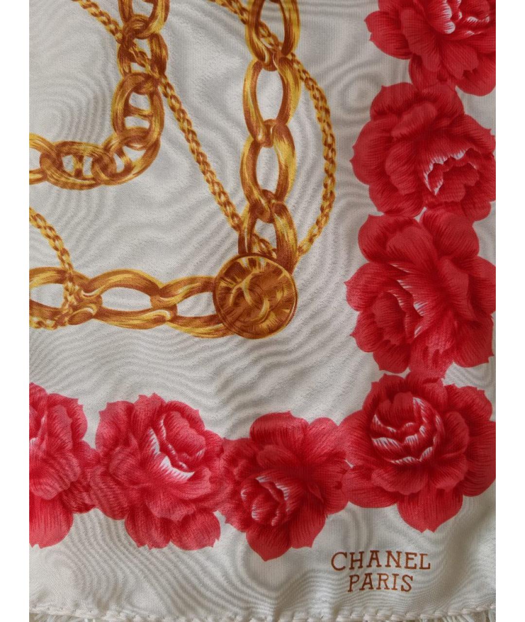 CHANEL Мульти шелковый платок, фото 3