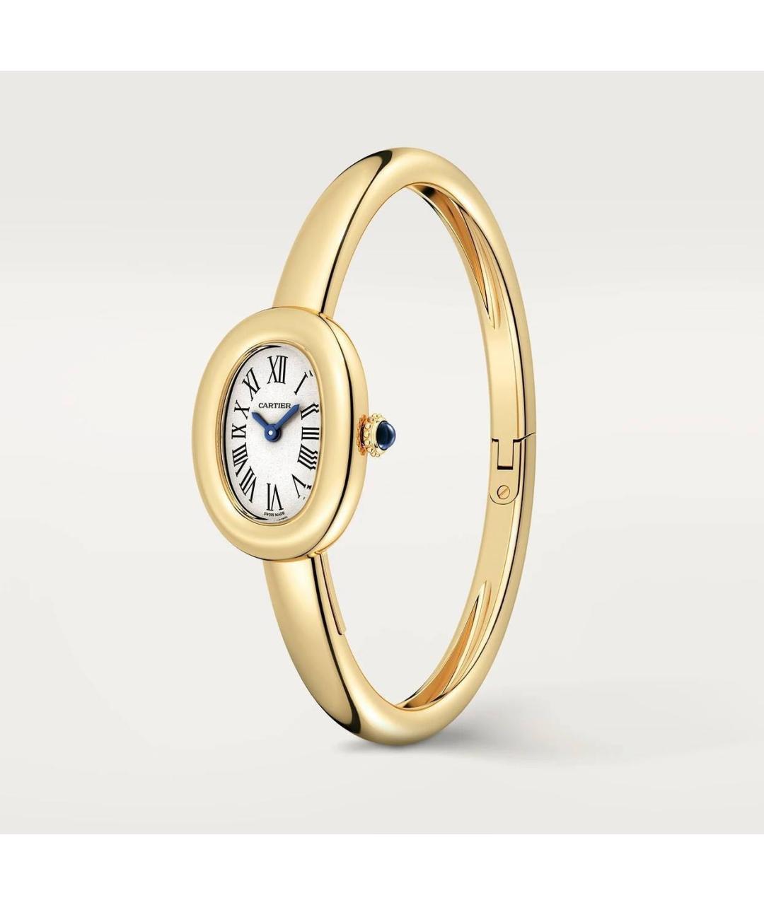 CARTIER Золотые часы из желтого золота, фото 5