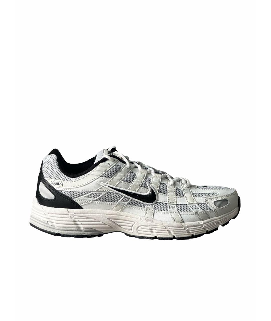 NIKE Серые низкие кроссовки / кеды, фото 1