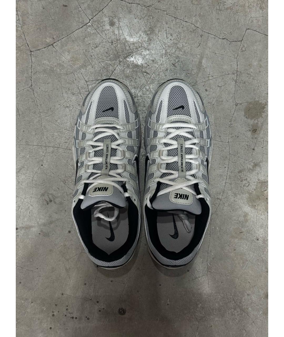 NIKE Серые низкие кроссовки / кеды, фото 3