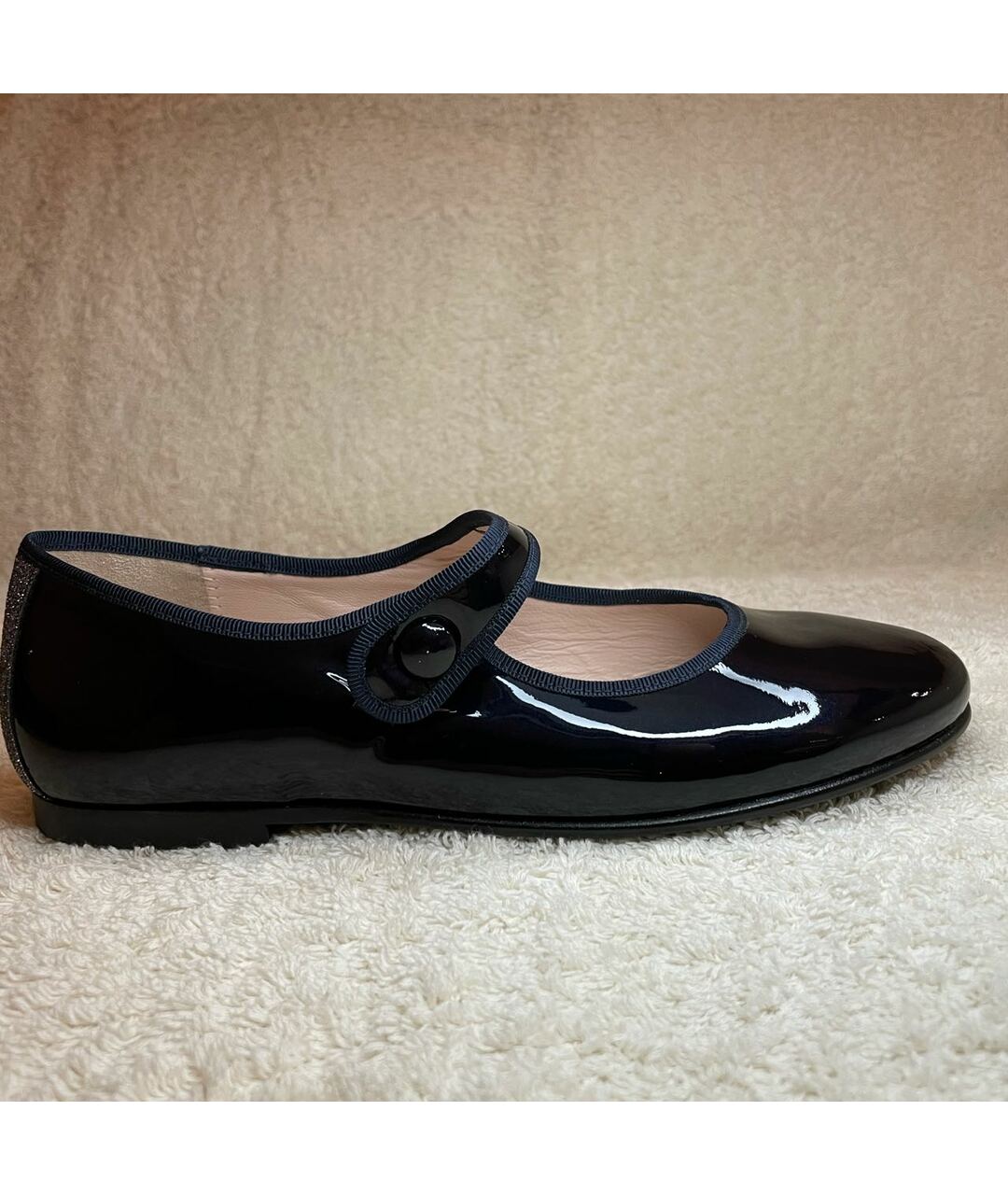 BEBERLIS Темно-синие туфли из лакированной кожи, фото 6