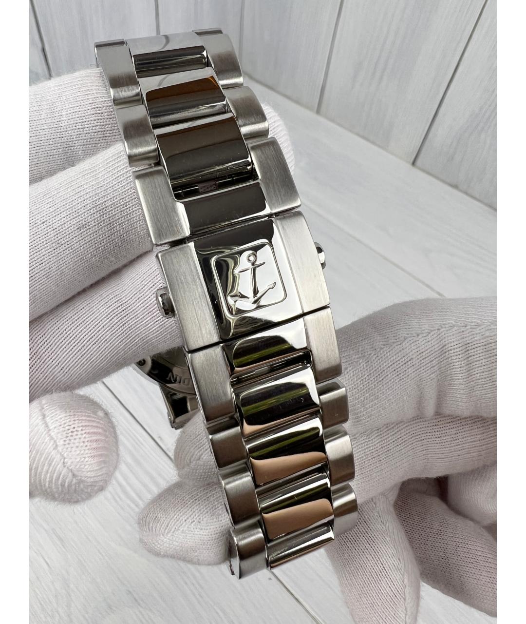 Ulysse Nardin Серебряные металлические часы, фото 6