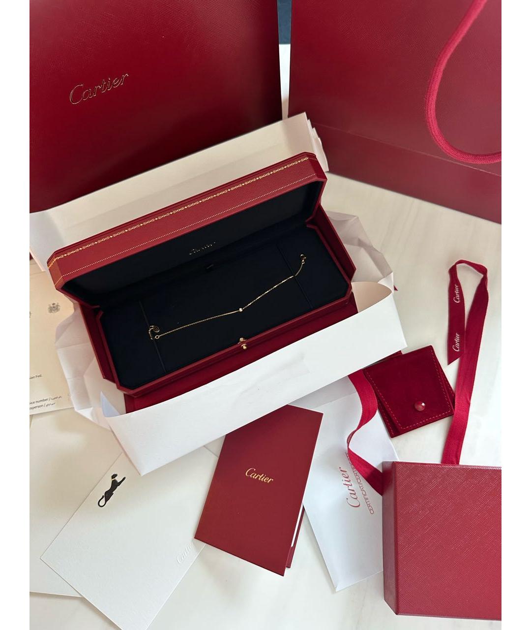 CARTIER Золотой браслет из желтого золота, фото 4