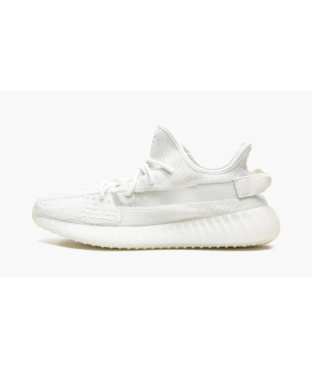 ADIDAS YEEZY Белые низкие кроссовки / кеды, фото 4