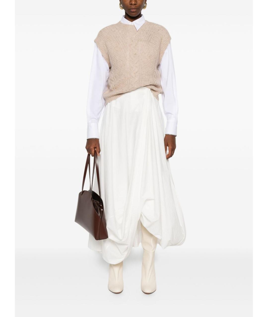 MAX MARA Бежевая жилетка, фото 2