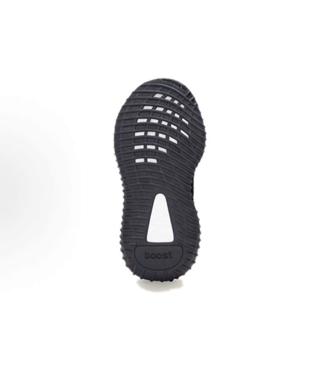 ADIDAS YEEZY Черные кеды, фото 4