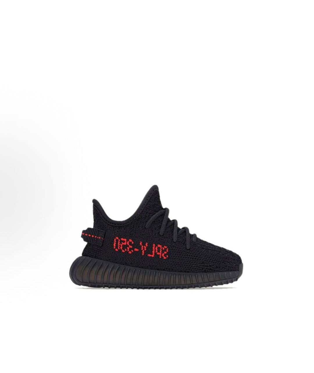 ADIDAS YEEZY Черные кеды, фото 5