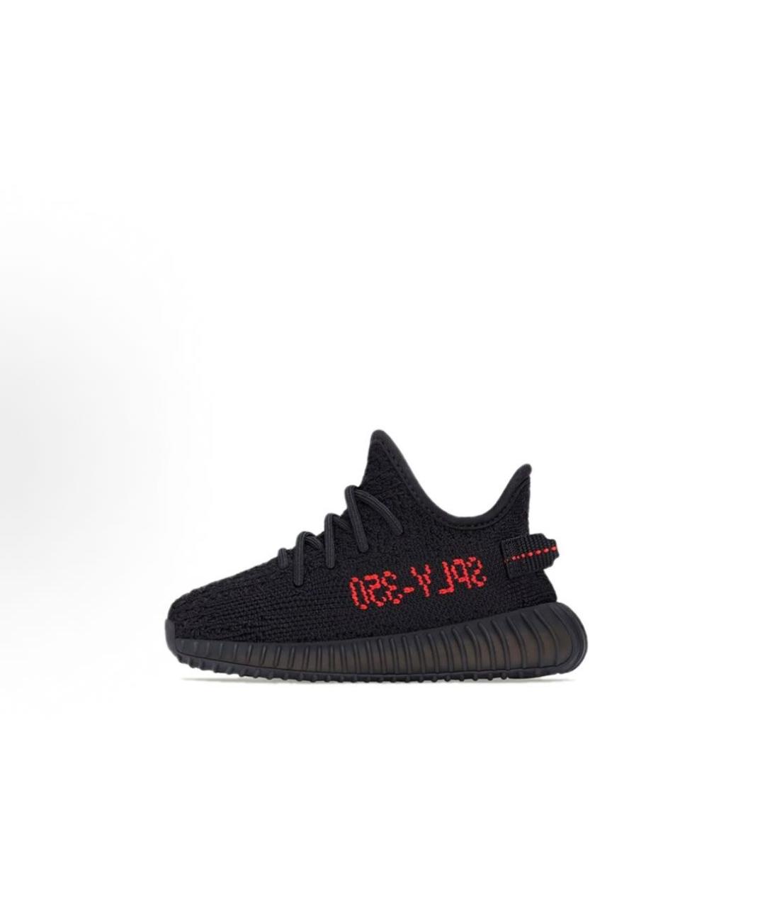 ADIDAS YEEZY Черные кеды, фото 2