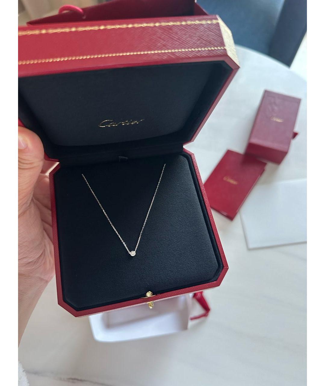 CARTIER Подвеска из белого золота, фото 2