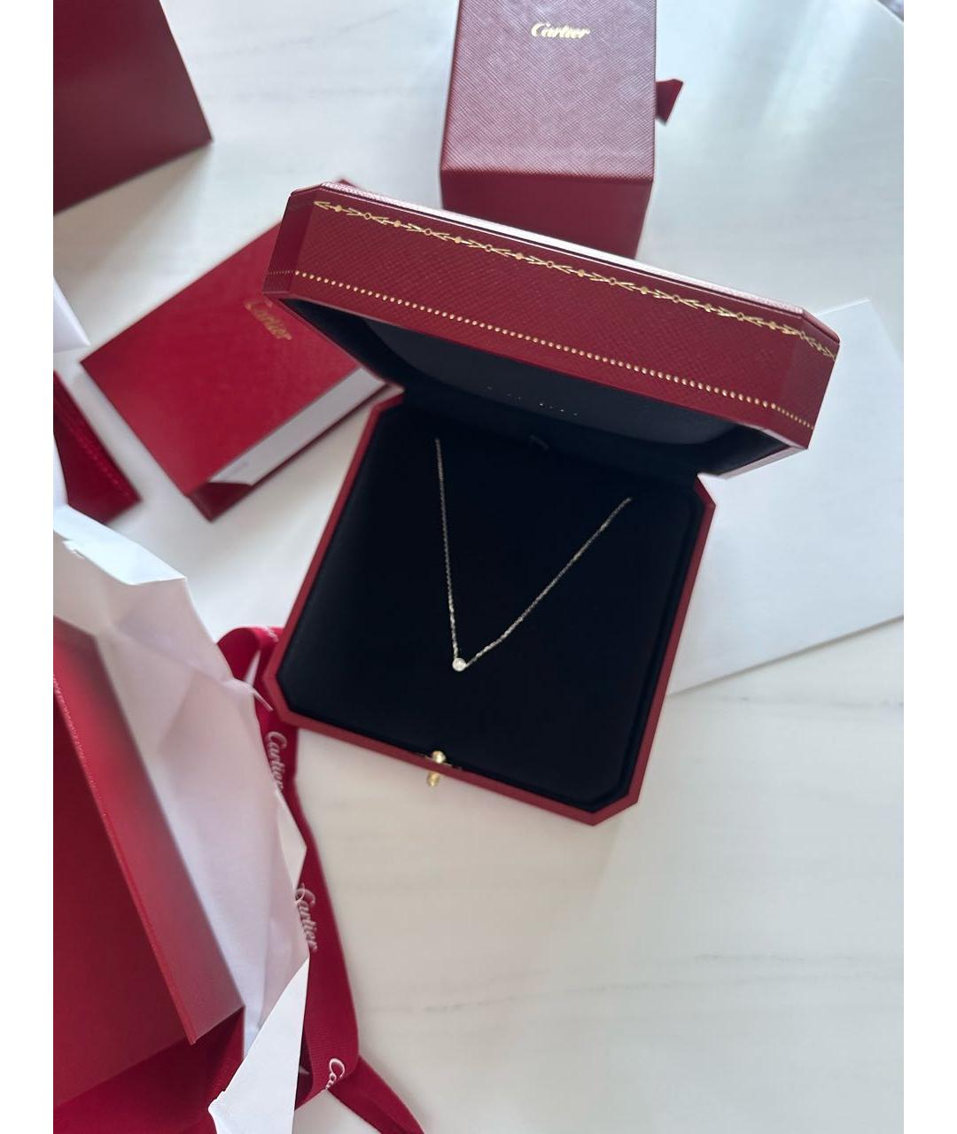 CARTIER Подвеска из белого золота, фото 4