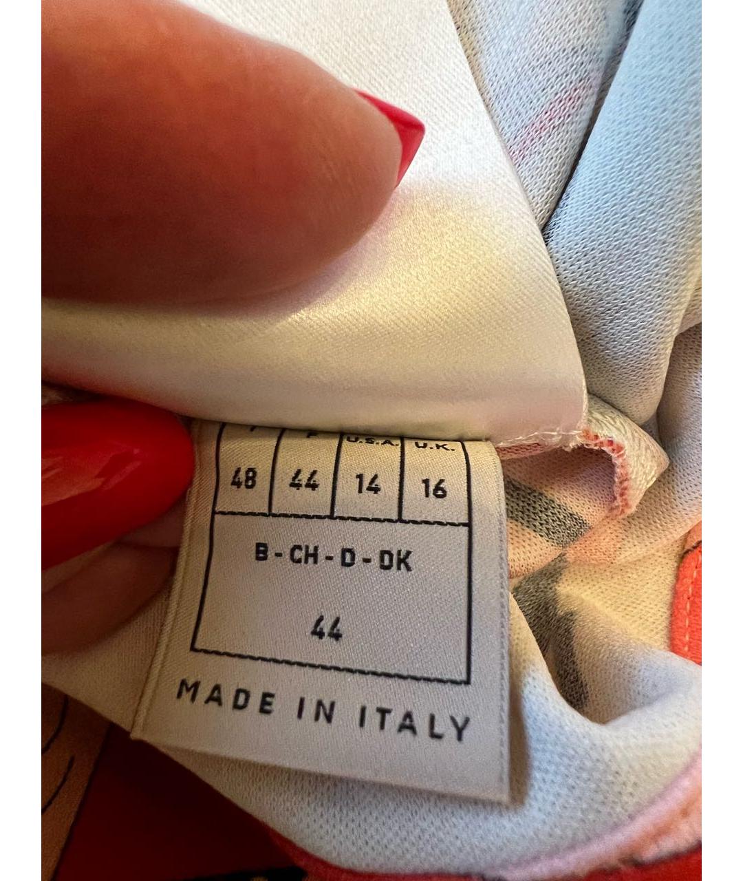 EMILIO PUCCI Мульти вискозное коктейльное платье, фото 5