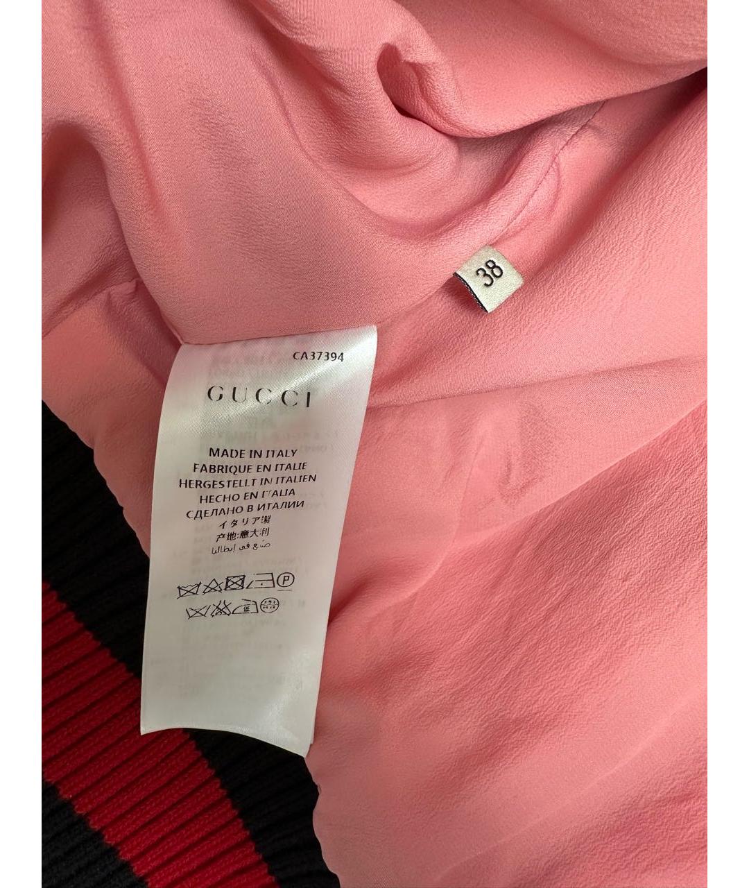 GUCCI Мульти шелковая куртка, фото 7