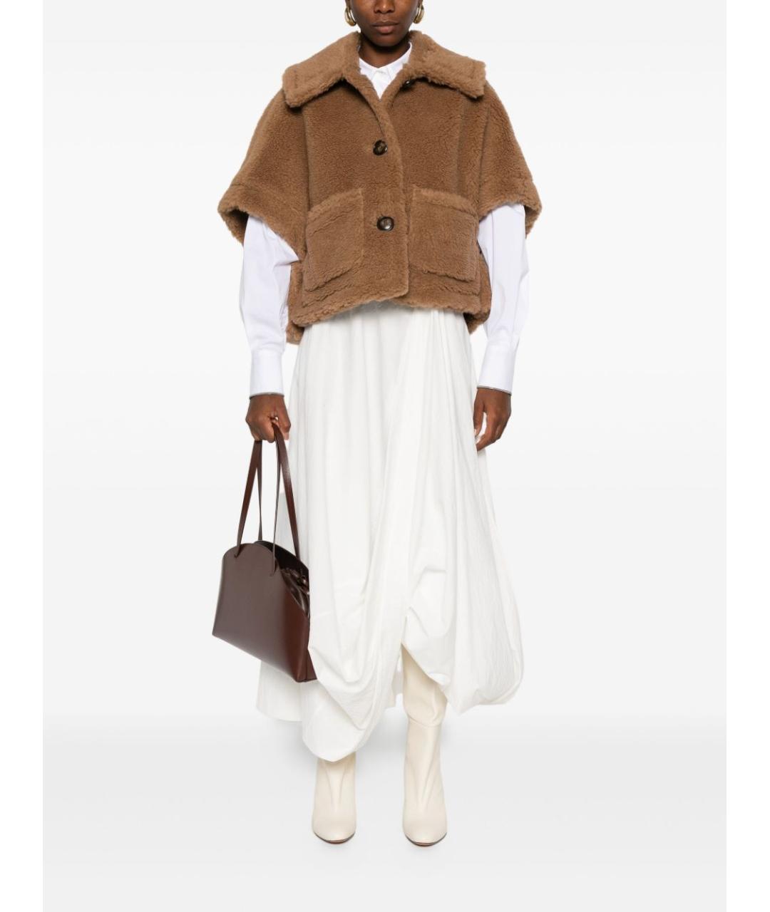 MAX MARA Коричневое пальто, фото 2