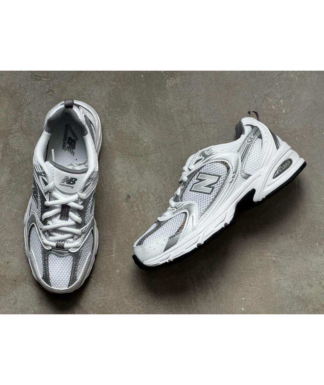 NEW BALANCE Белые кроссовки, фото 7